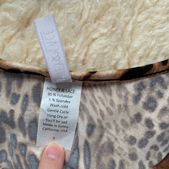 Leopard Print Dress - Picture 6 of 7